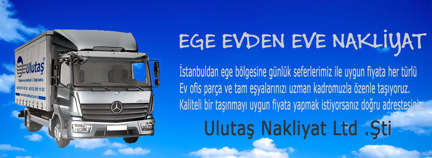 İstanbul İzmir evden eve nakliyat